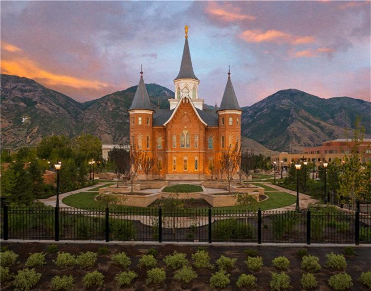 Provo CC Evening Glow Gallery Wrap