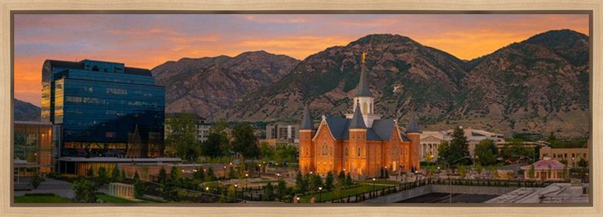 Provo CC Nightfall Gallery Wrap
