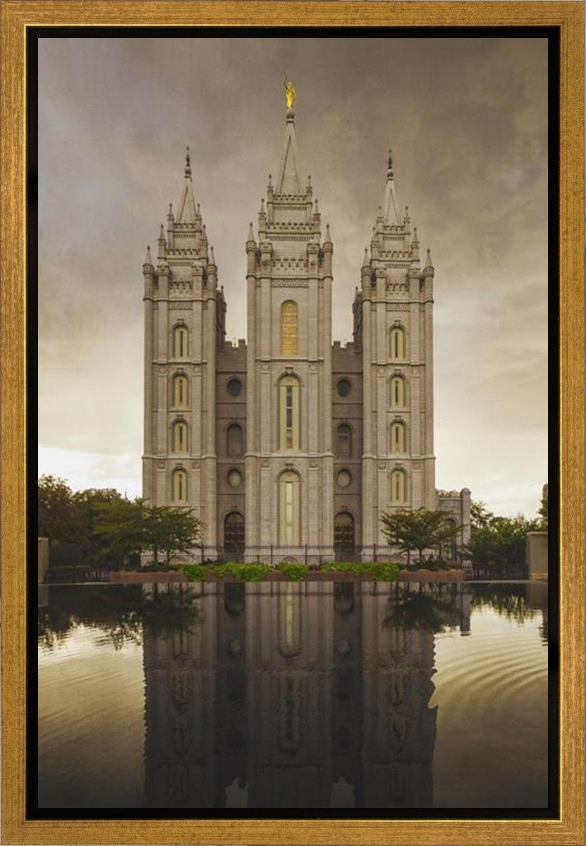 Salt Lake Shelter from the Storm Gallery Wrap