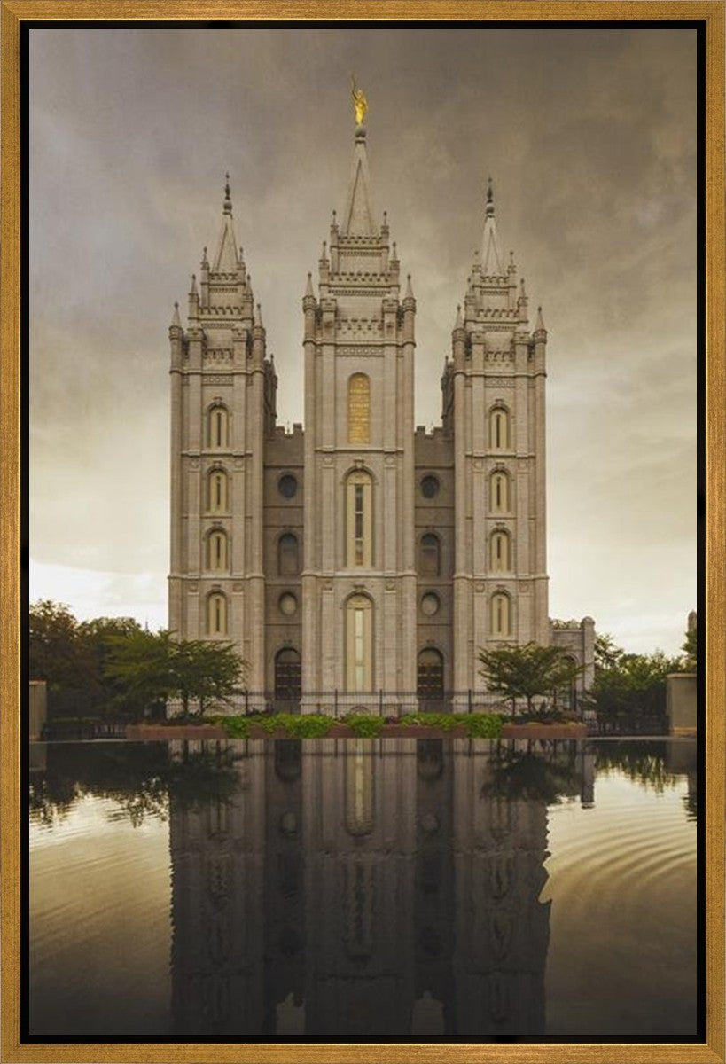 Salt Lake Shelter from the Storm Gallery Wrap