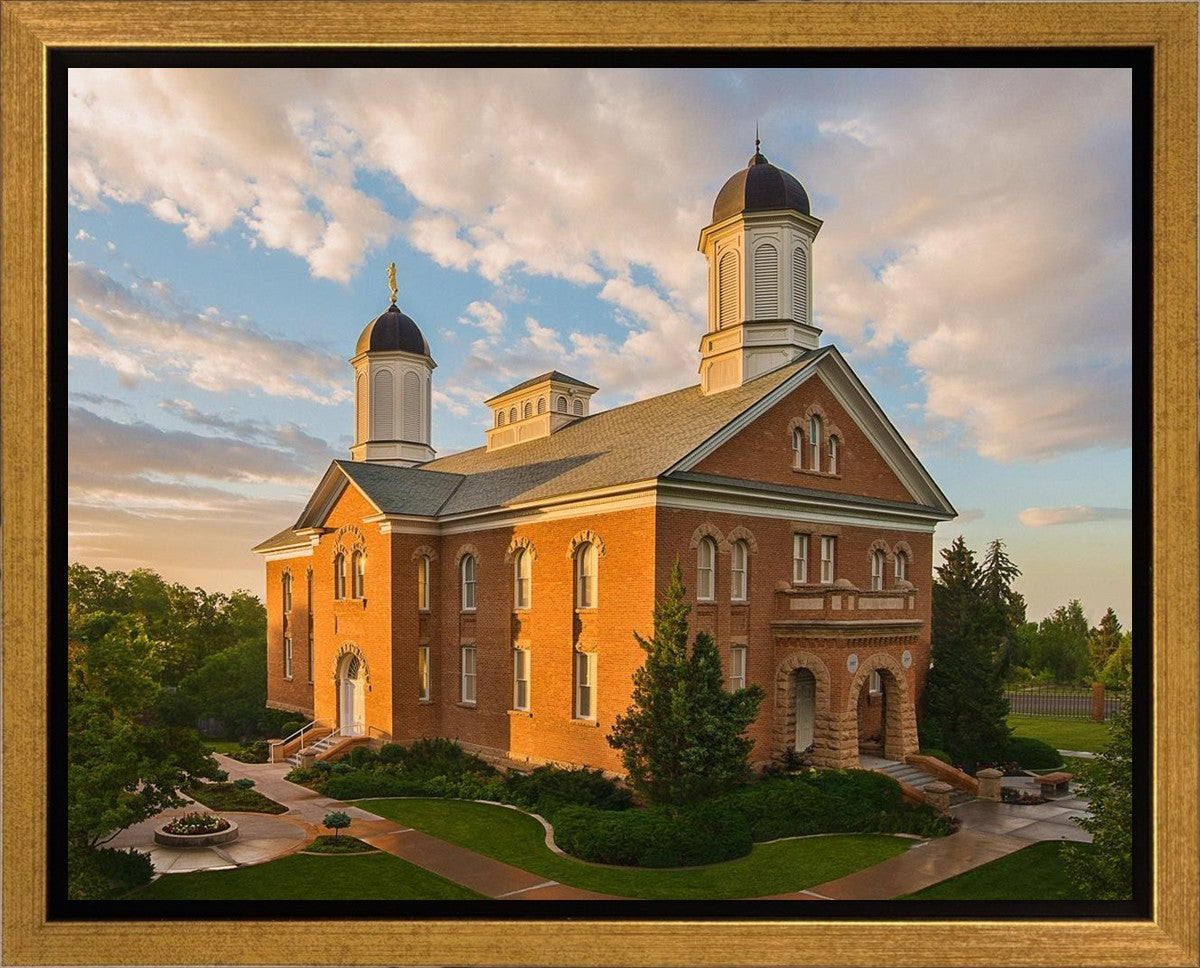Vernal Temple Glorious Morning Gallery Wrap