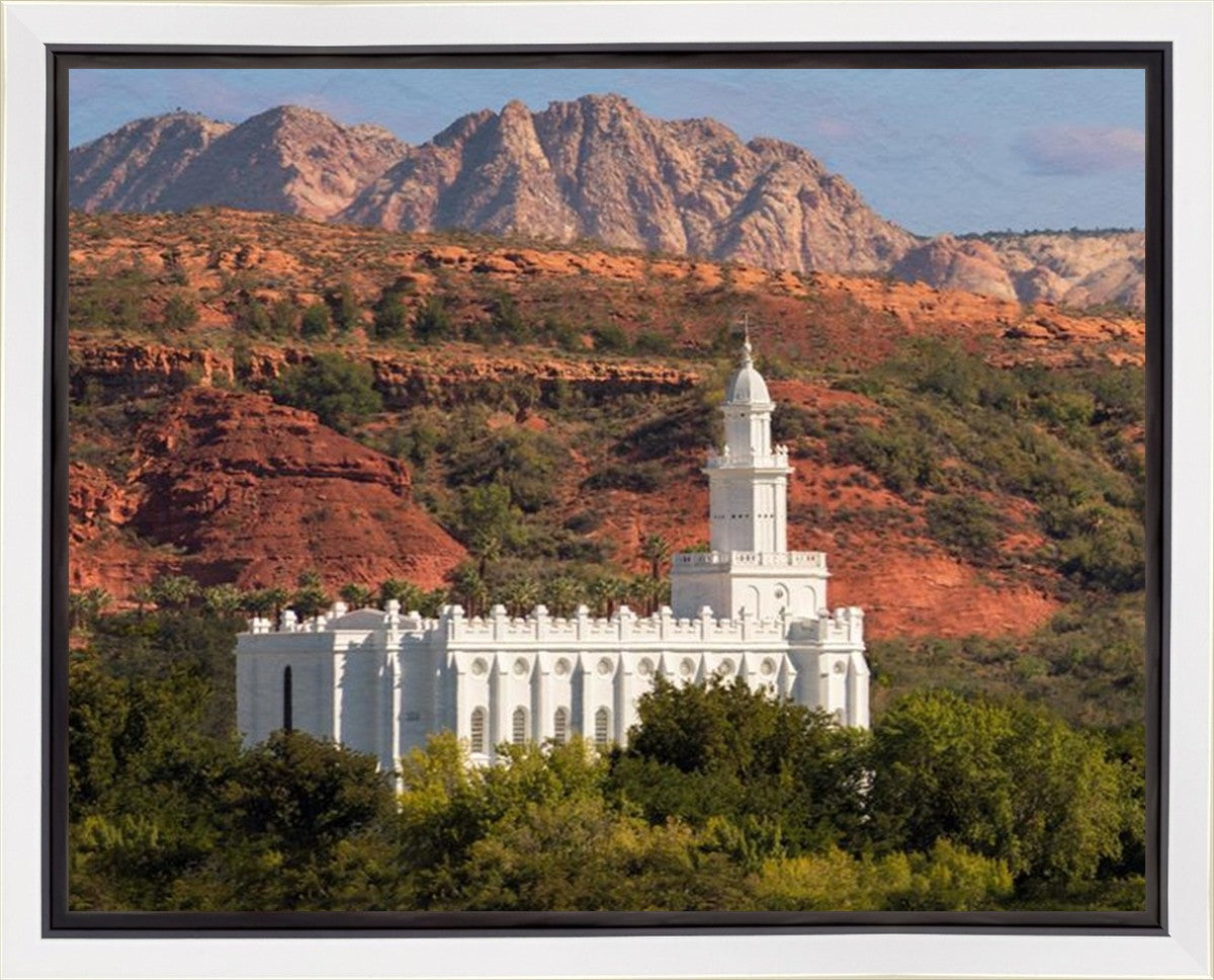 St George Red Cliffs Gallery Wrap