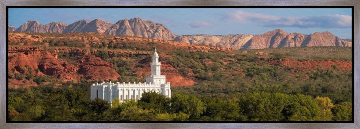St George Red Cliffs Gallery Wrap