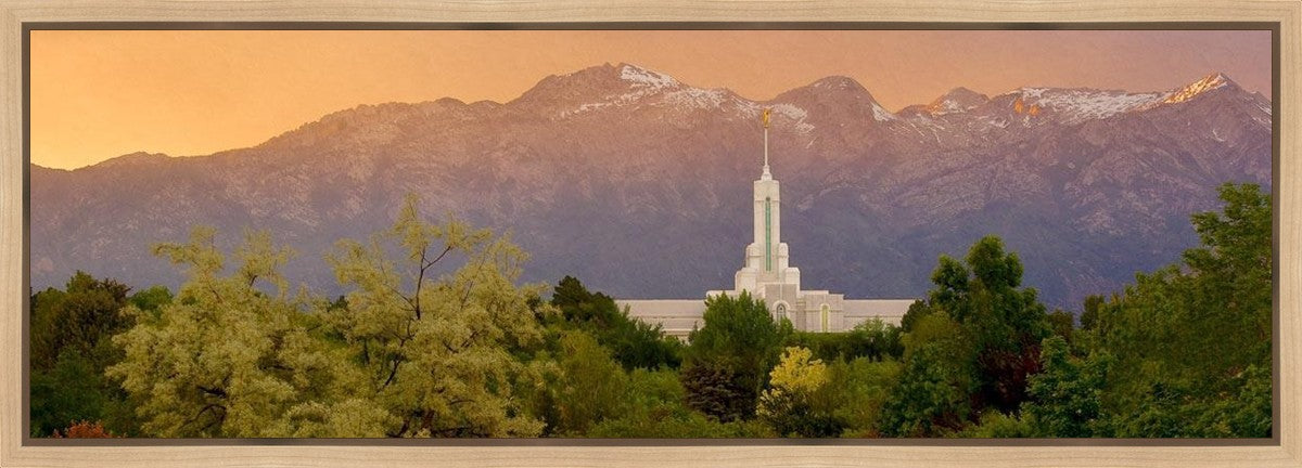 Timpanogos Mountain of the Lord Gallery Wrap