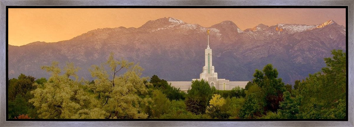 Timpanogos Mountain of the Lord Gallery Wrap