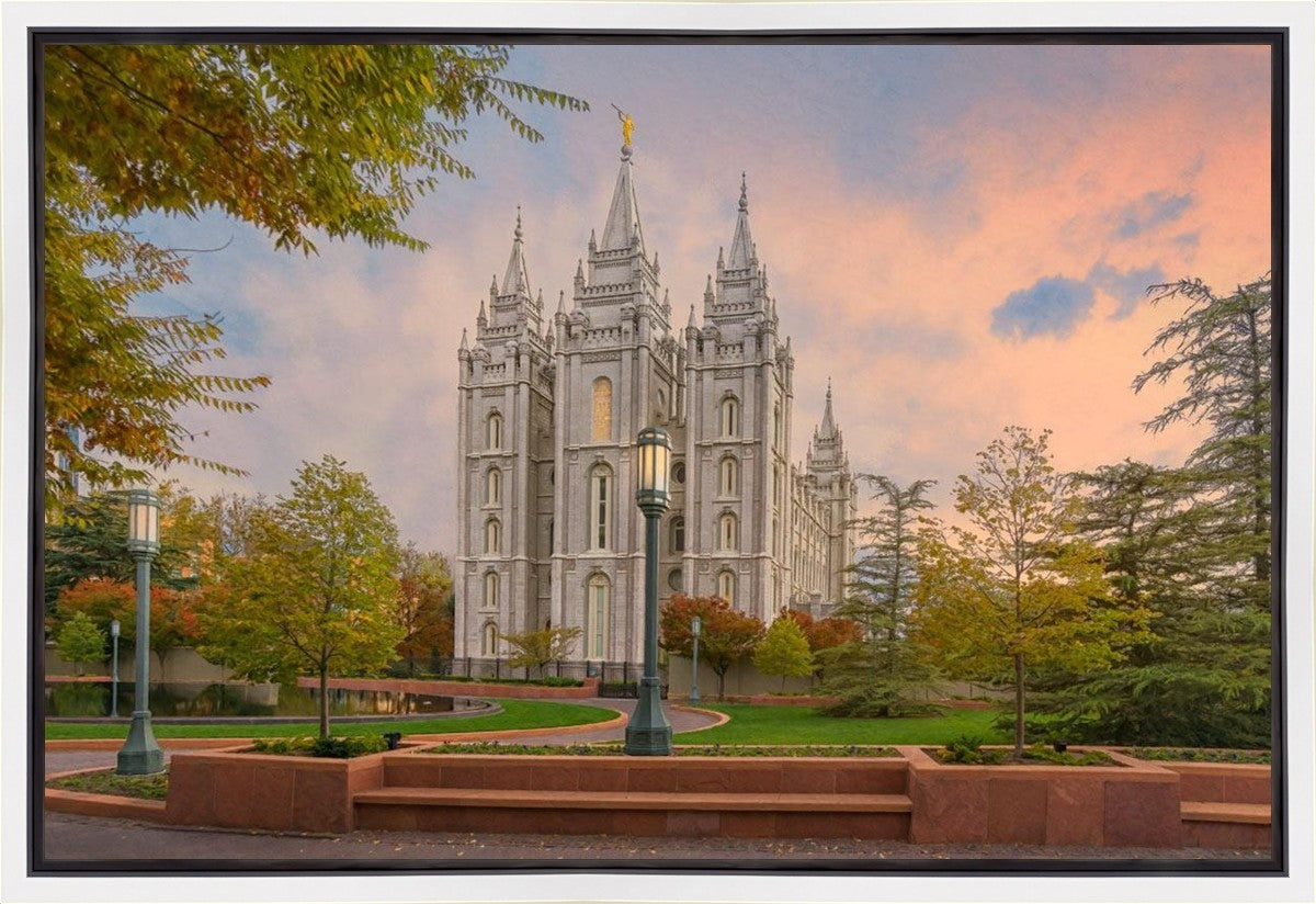 Salt Lake Heavenly Peace Gallery Wrap