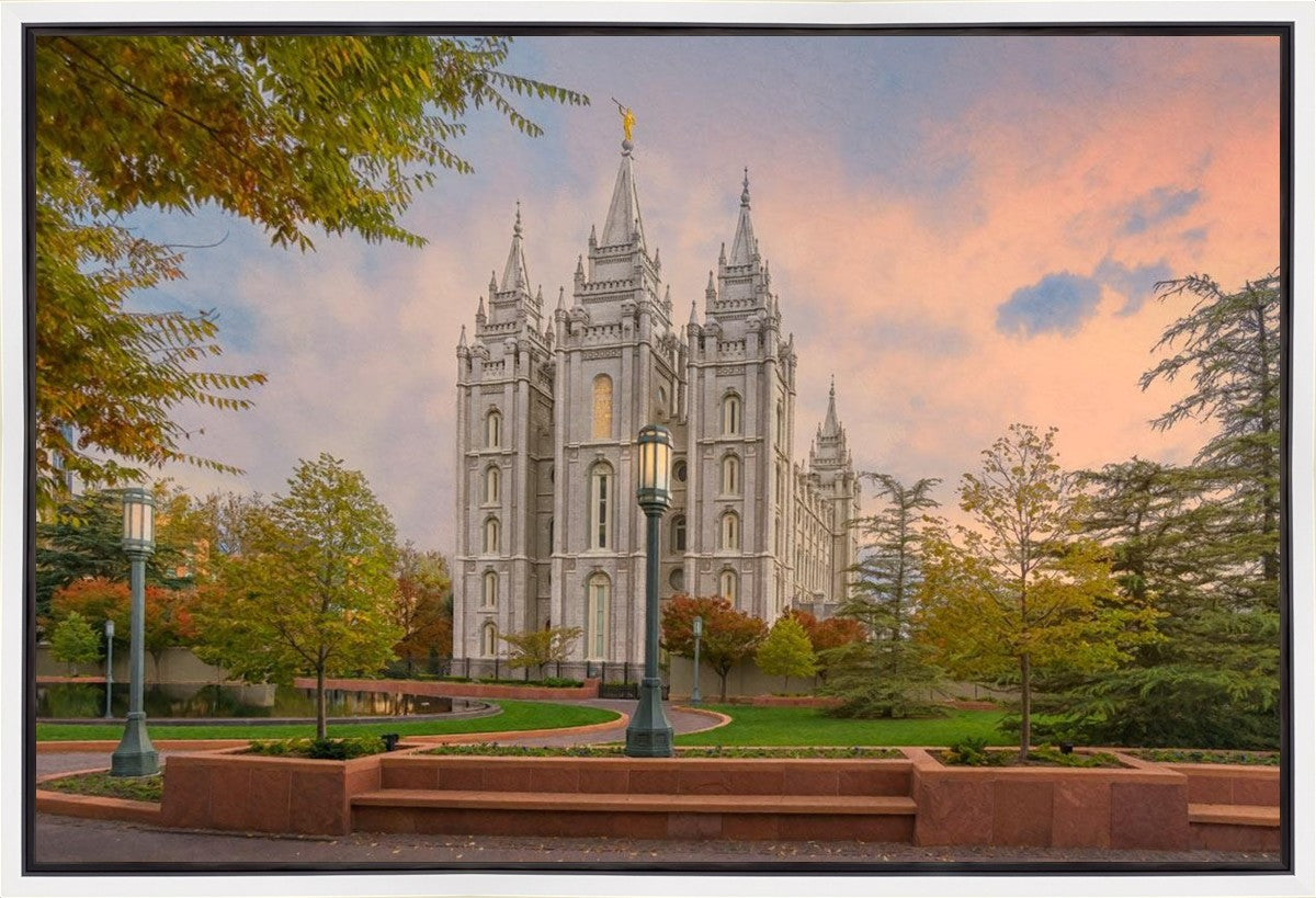 Salt Lake Heavenly Peace Gallery Wrap