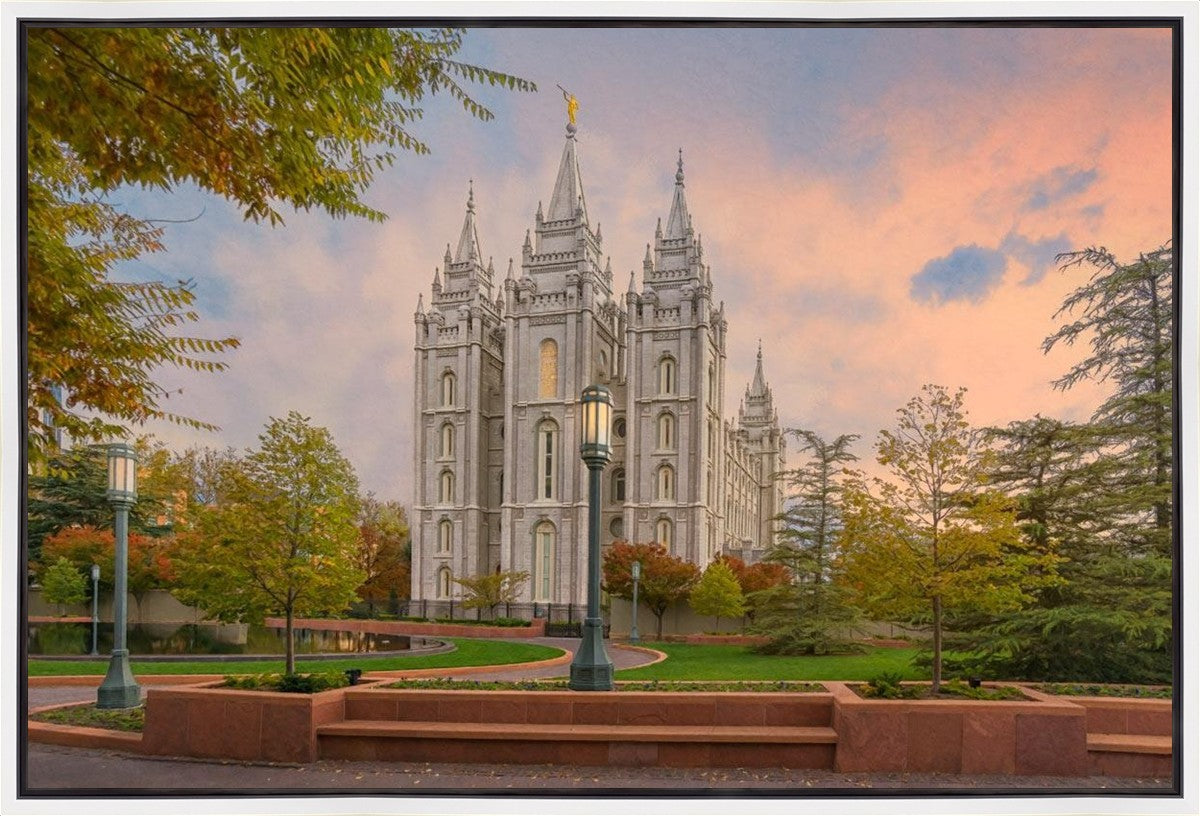 Salt Lake Heavenly Peace Gallery Wrap