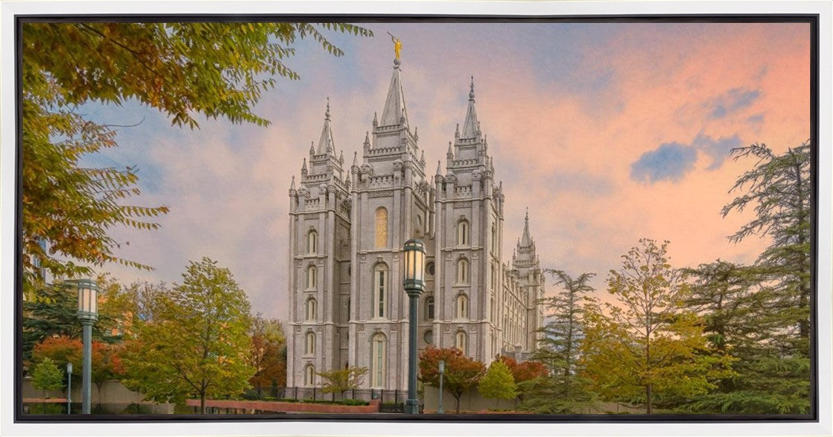 Salt Lake Heavenly Peace Gallery Wrap