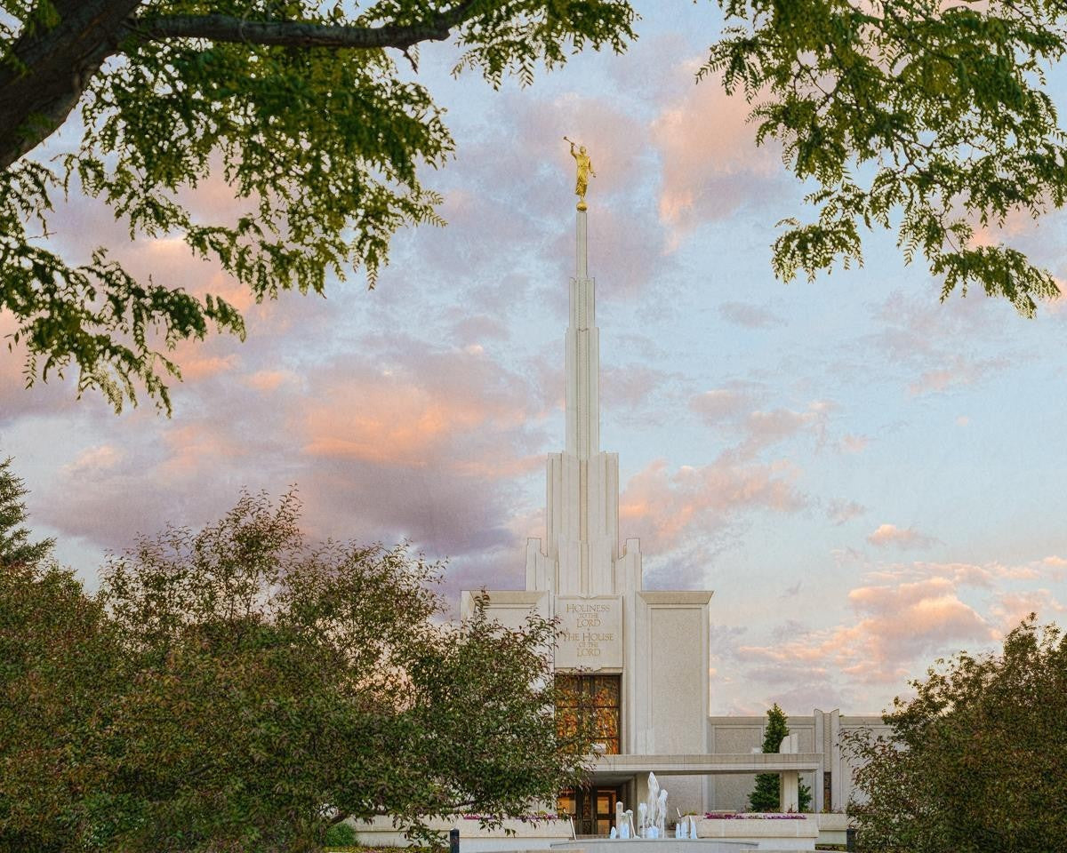 Denver Temple 01 Gallery Wrap