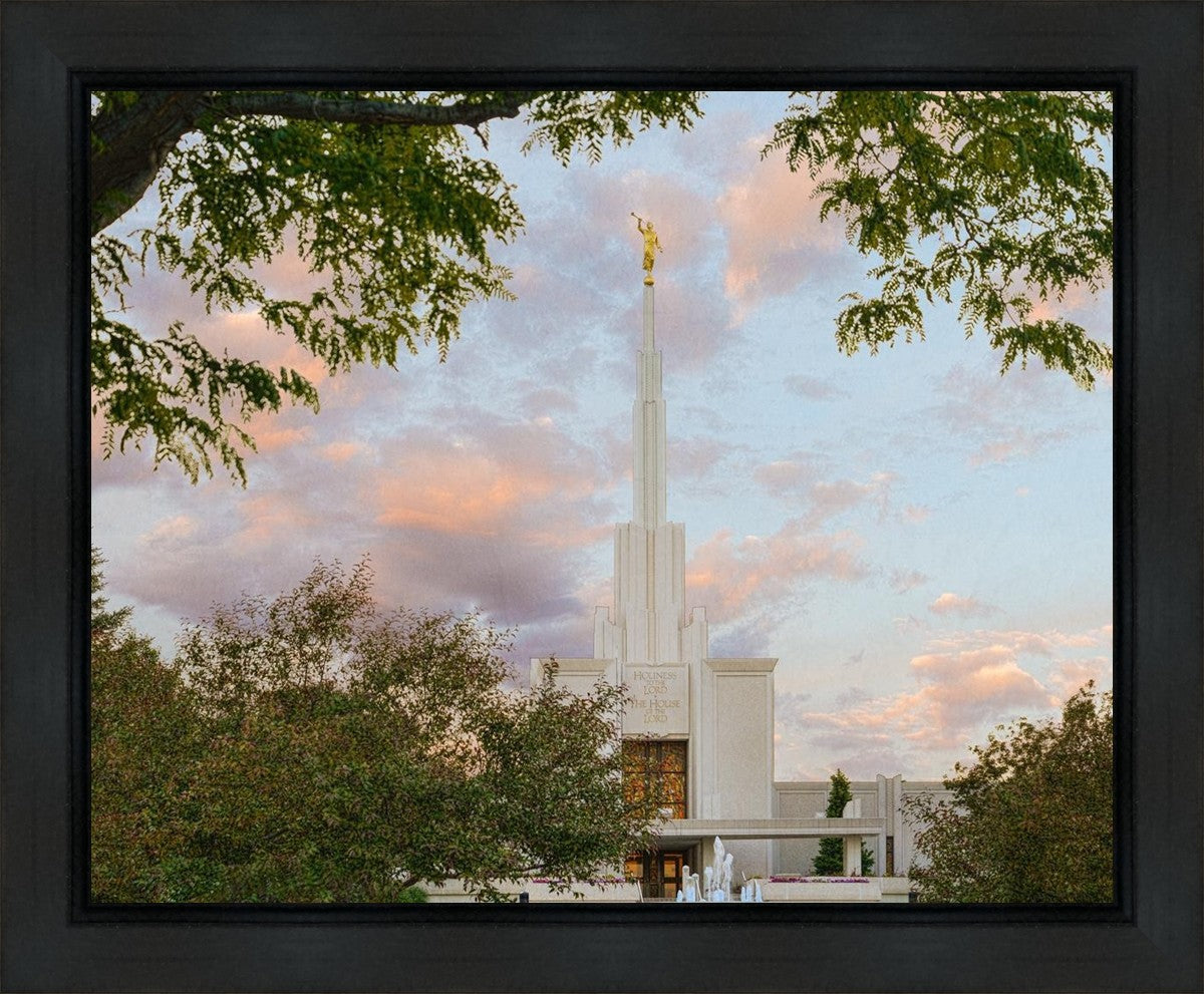 Denver Temple 01 Gallery Wrap