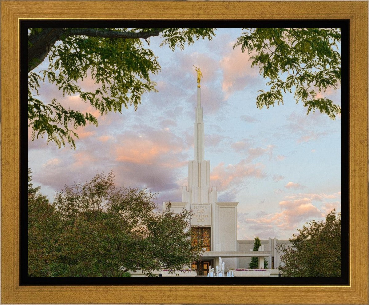 Denver Temple 01 Gallery Wrap