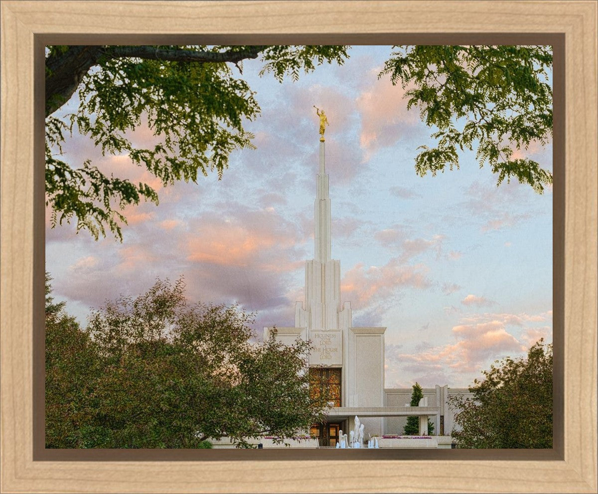 Denver Temple 01 Gallery Wrap