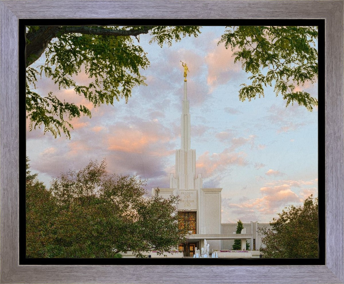 Denver Temple 01 Gallery Wrap