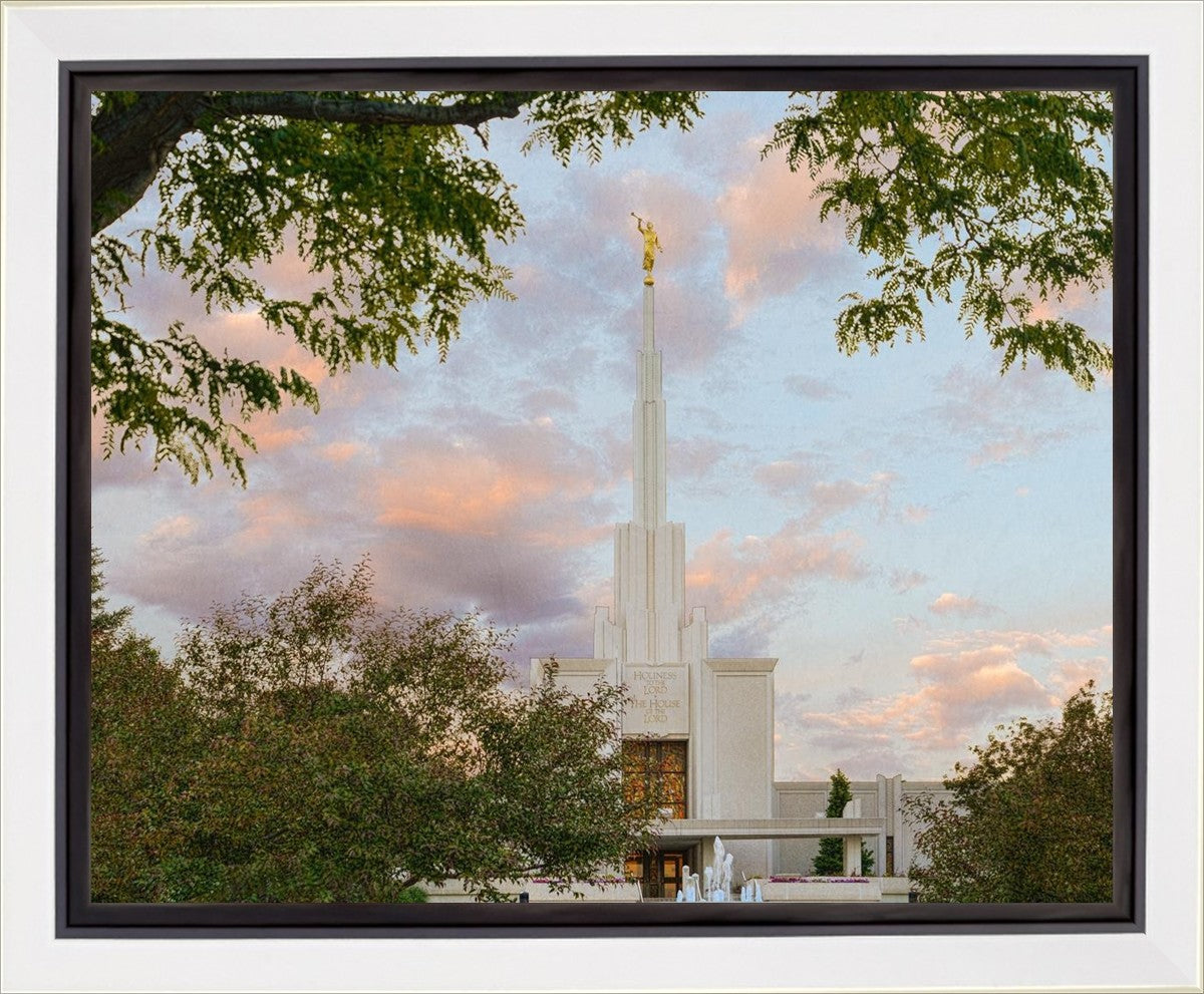 Denver Temple 01 Gallery Wrap