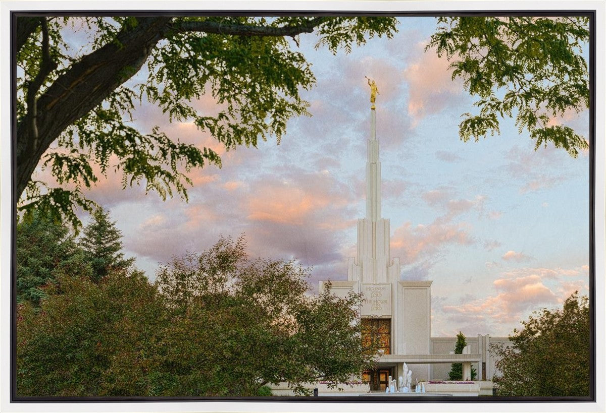 Denver Temple 01 Gallery Wrap
