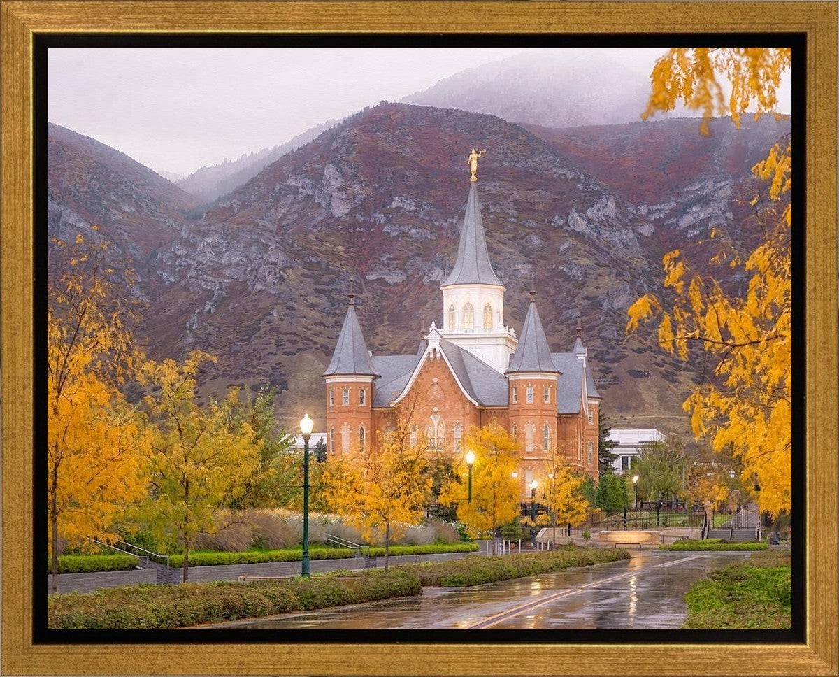 Provo CC Fall Morning Gallery Wrap
