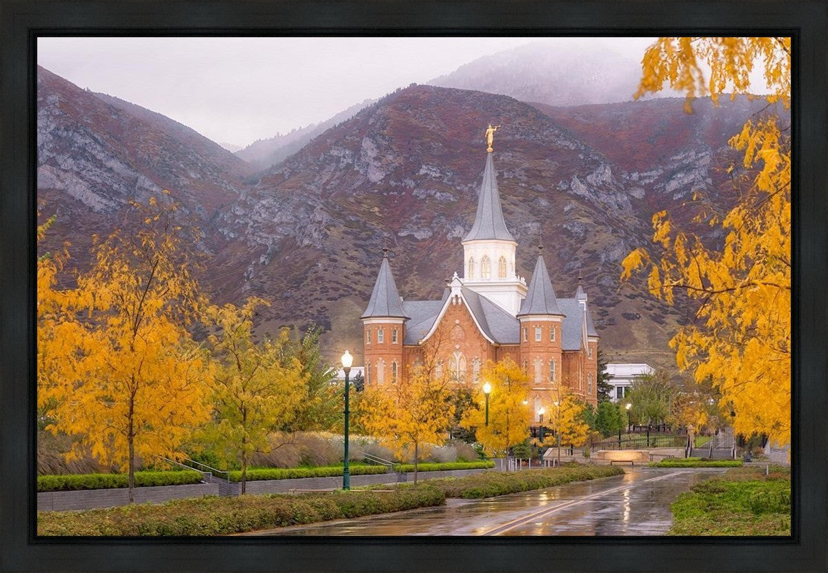 Provo CC Fall Morning Gallery Wrap