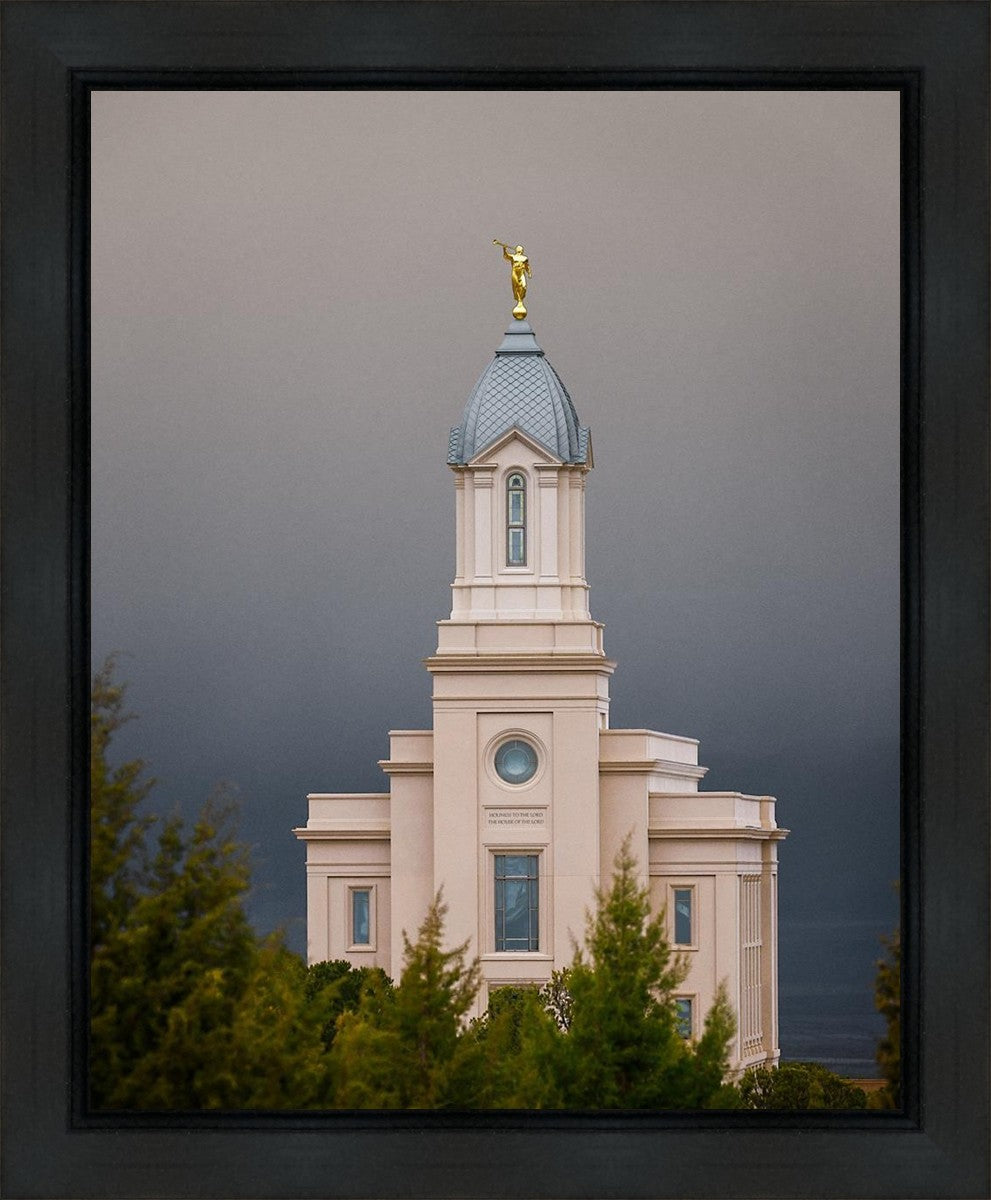 Cedar City Storm Clouds Gallery Wrap