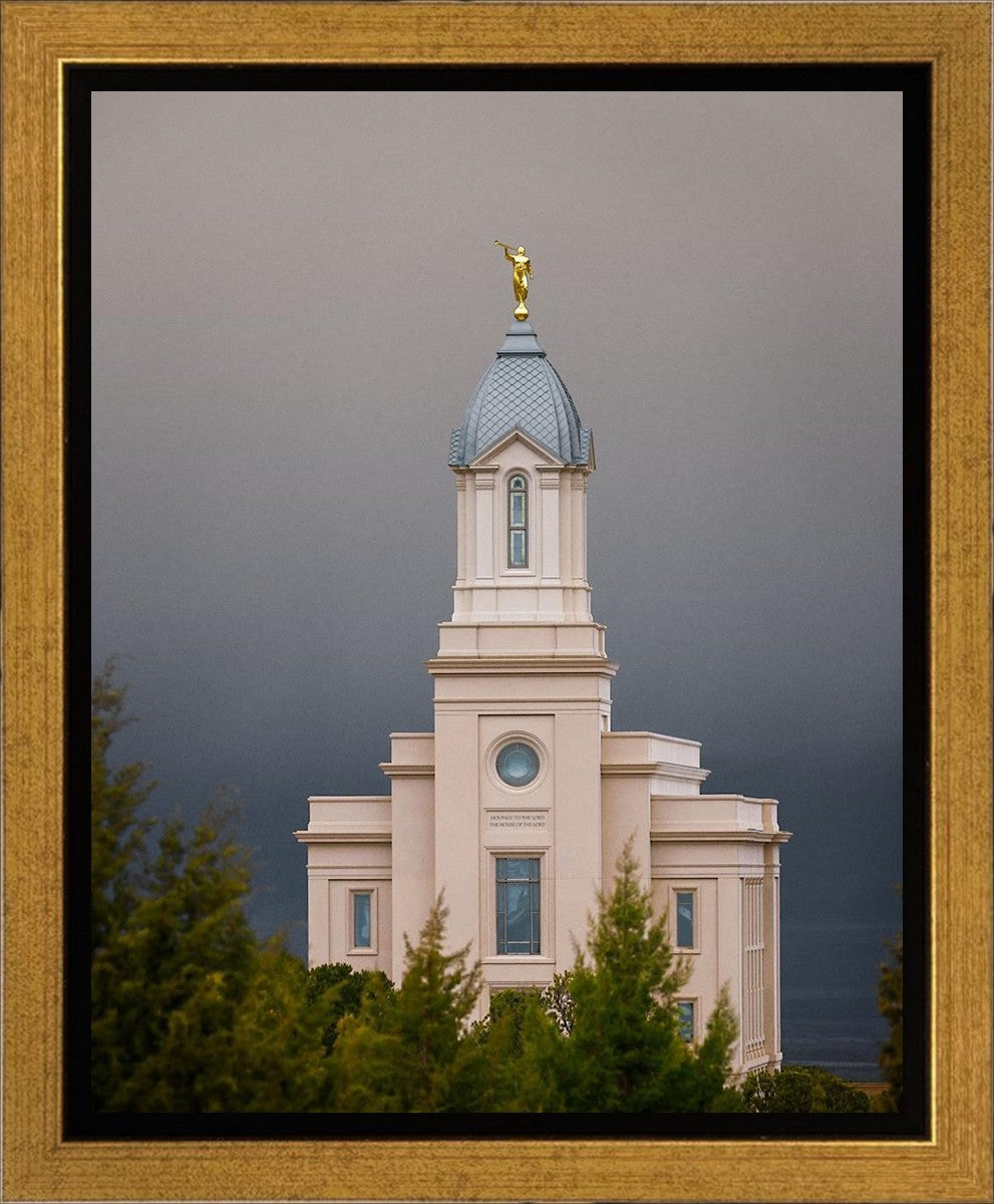 Cedar City Storm Clouds Gallery Wrap