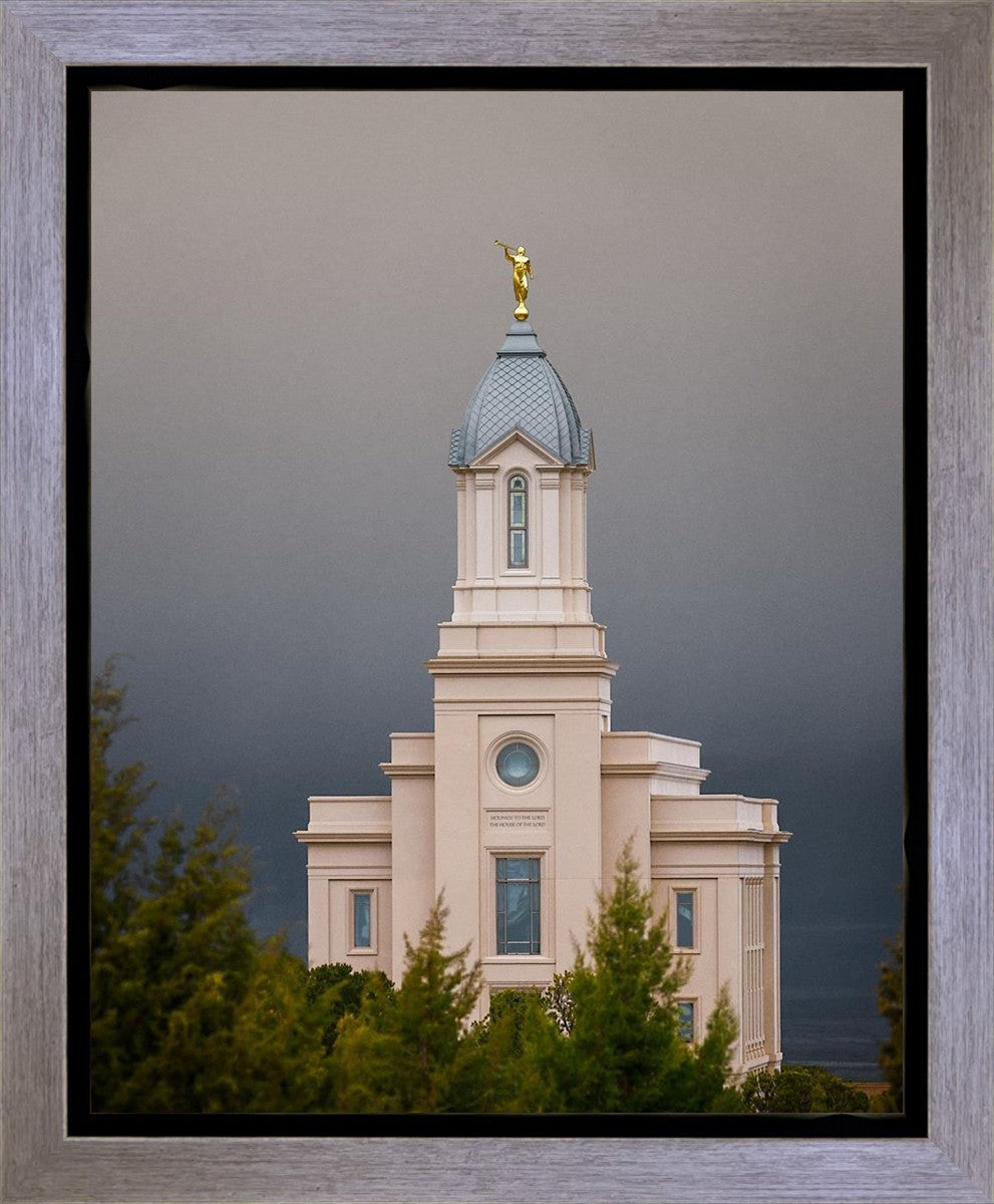 Cedar City Storm Clouds Gallery Wrap