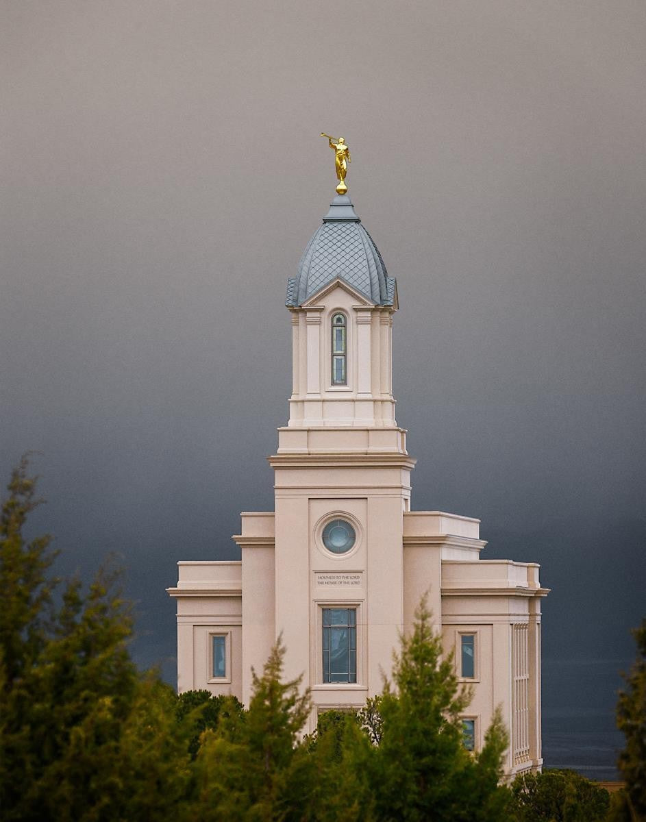 Cedar City Storm Clouds Gallery Wrap