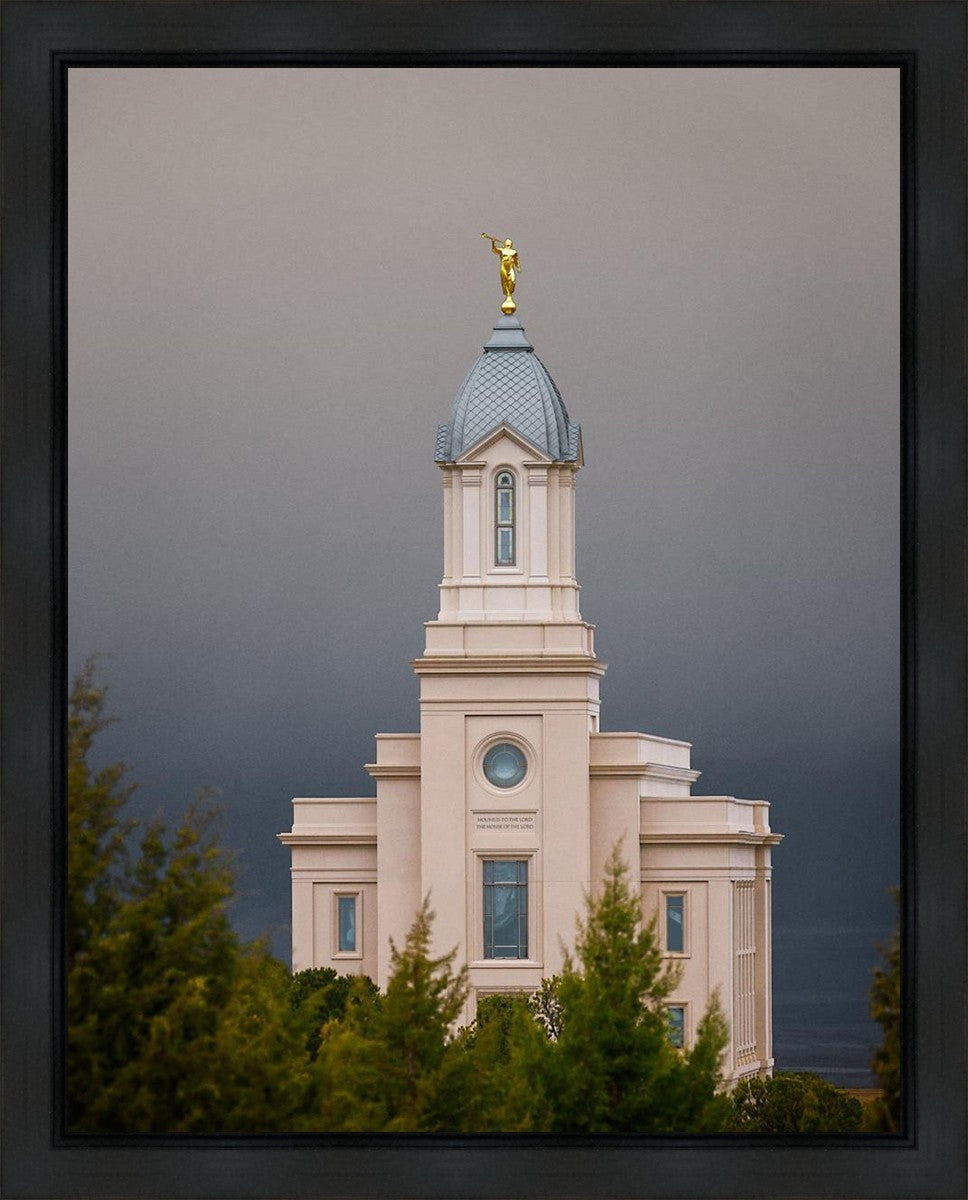 Cedar City Storm Clouds Gallery Wrap