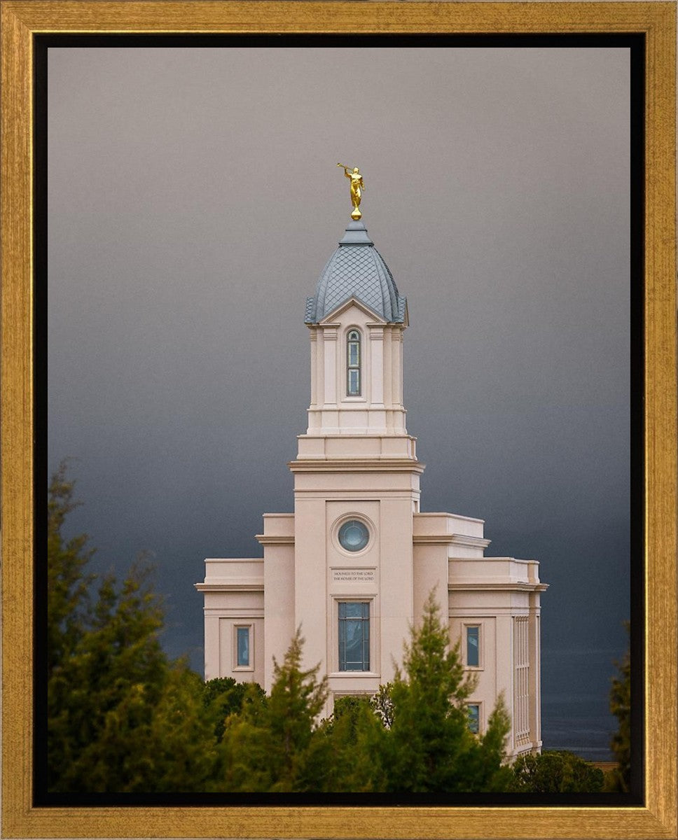 Cedar City Storm Clouds Gallery Wrap