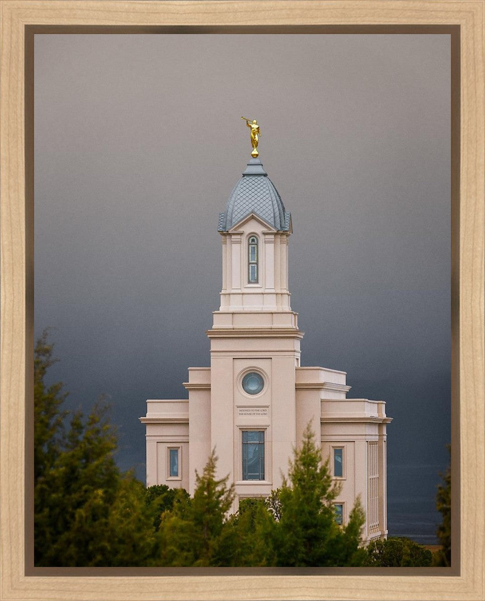 Cedar City Storm Clouds Gallery Wrap