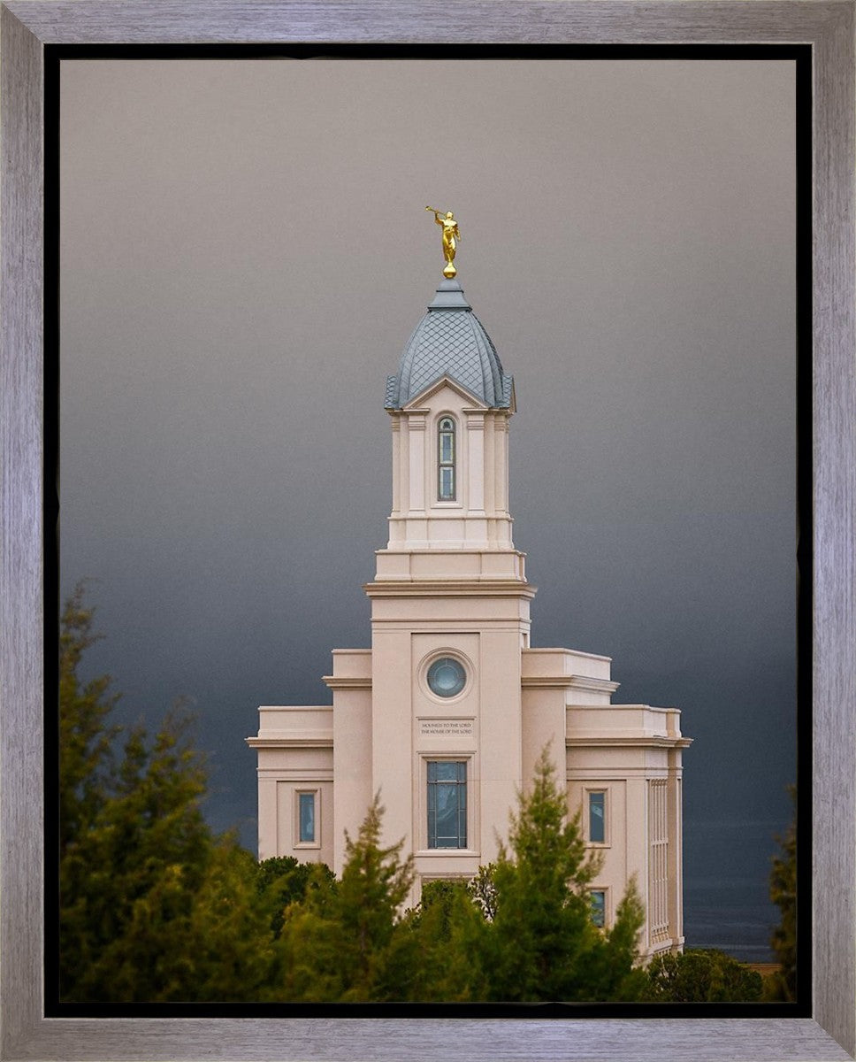 Cedar City Storm Clouds Gallery Wrap