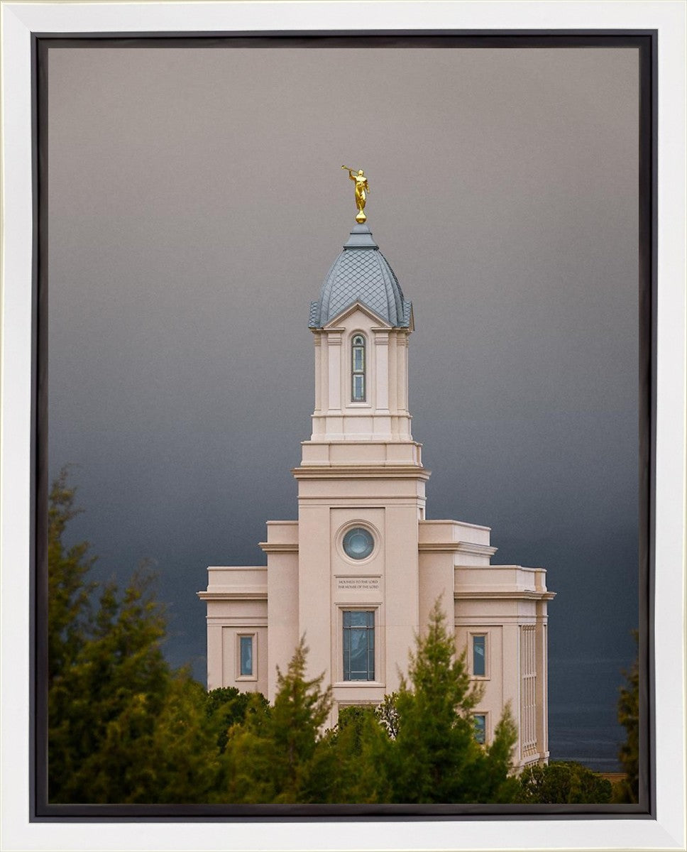 Cedar City Storm Clouds Gallery Wrap
