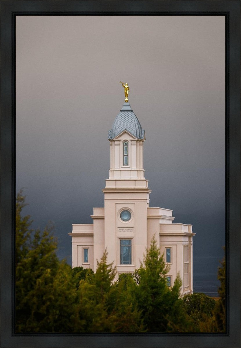 Cedar City Storm Clouds Gallery Wrap