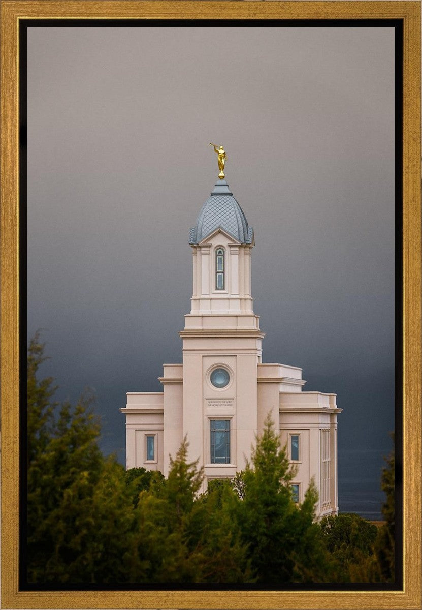 Cedar City Storm Clouds Gallery Wrap