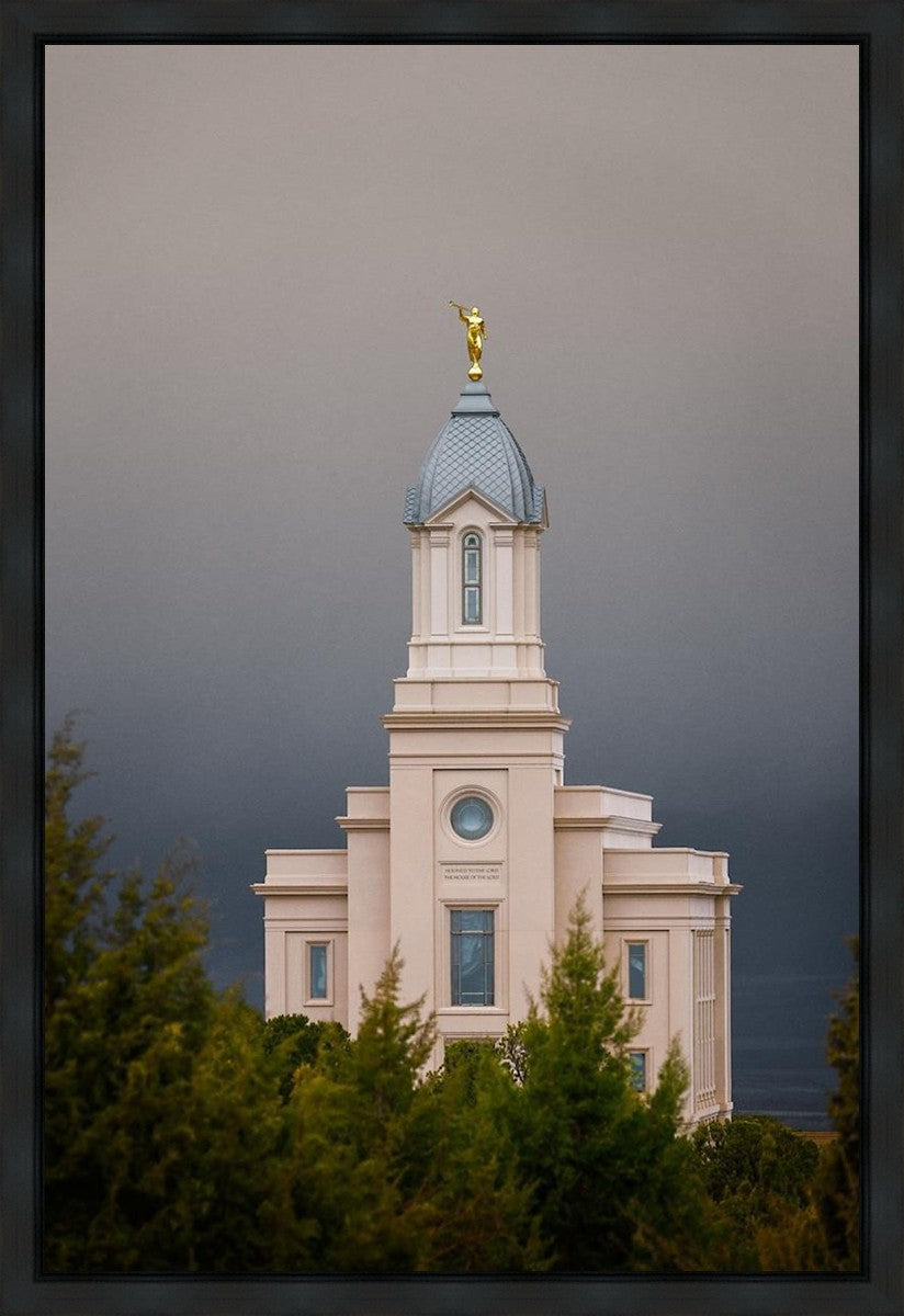 Cedar City Storm Clouds Gallery Wrap