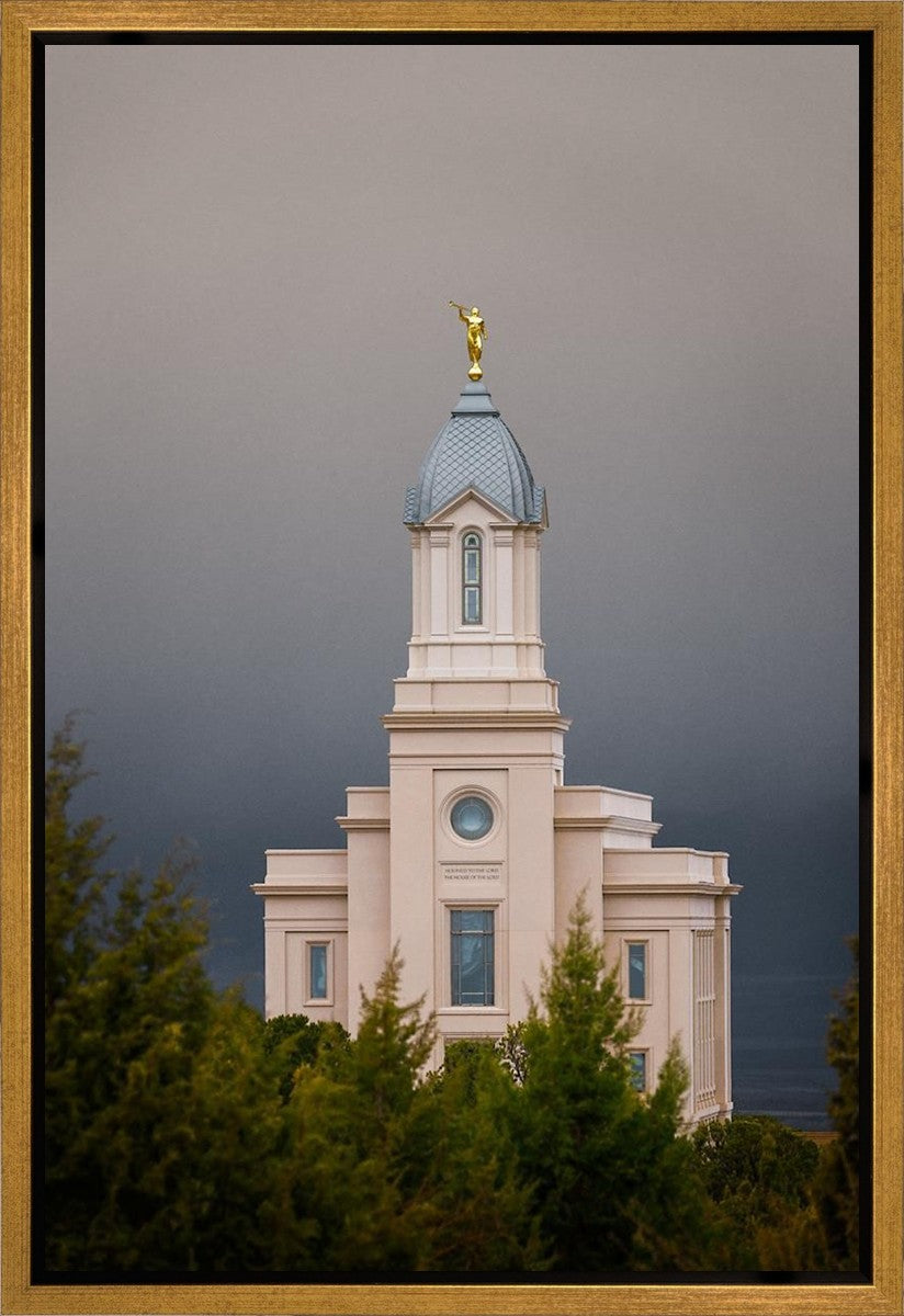 Cedar City Storm Clouds Gallery Wrap