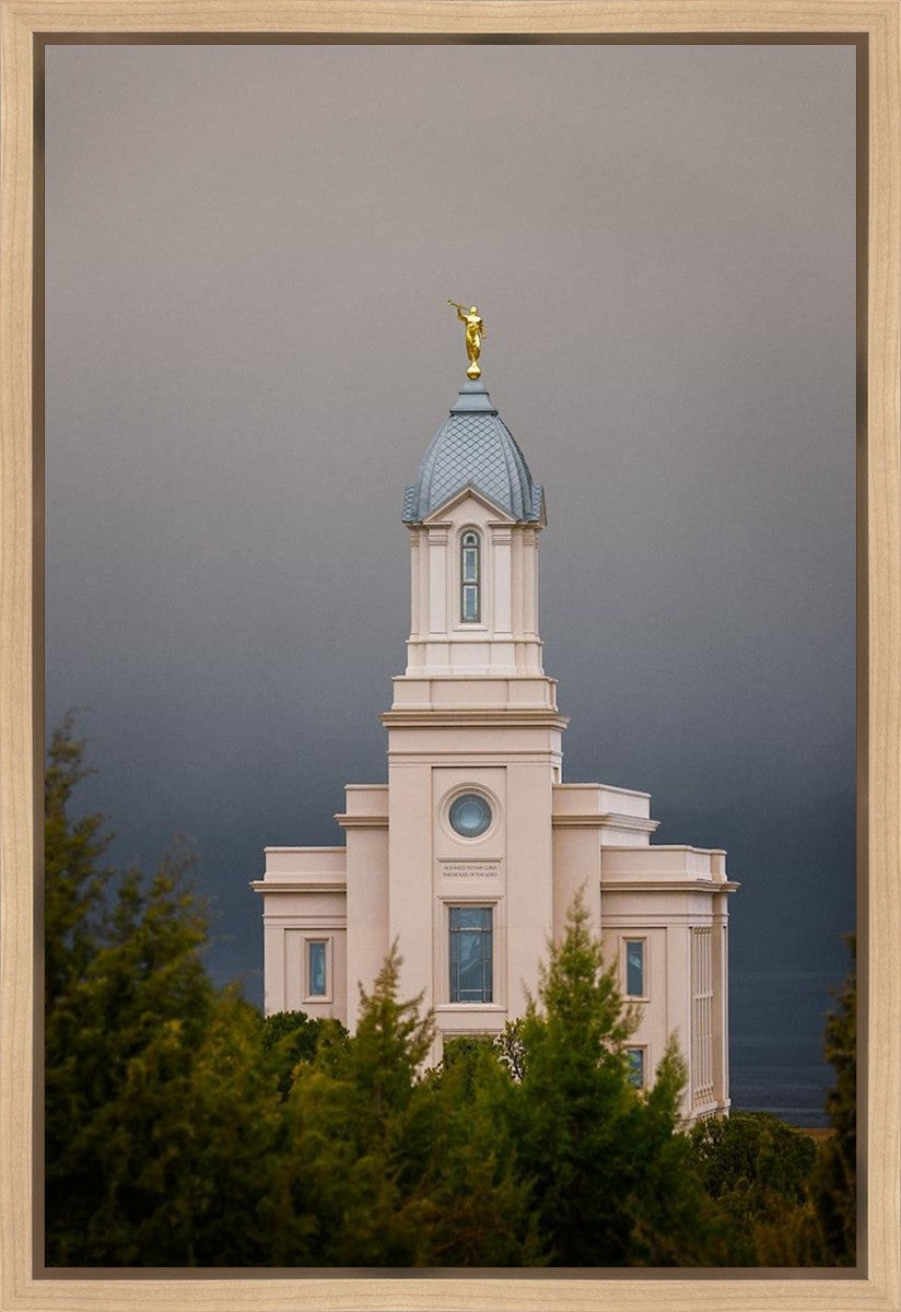 Cedar City Storm Clouds Gallery Wrap