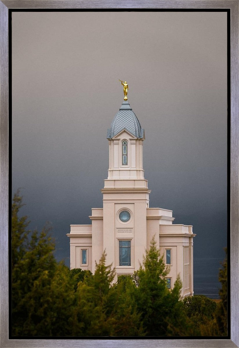 Cedar City Storm Clouds Gallery Wrap