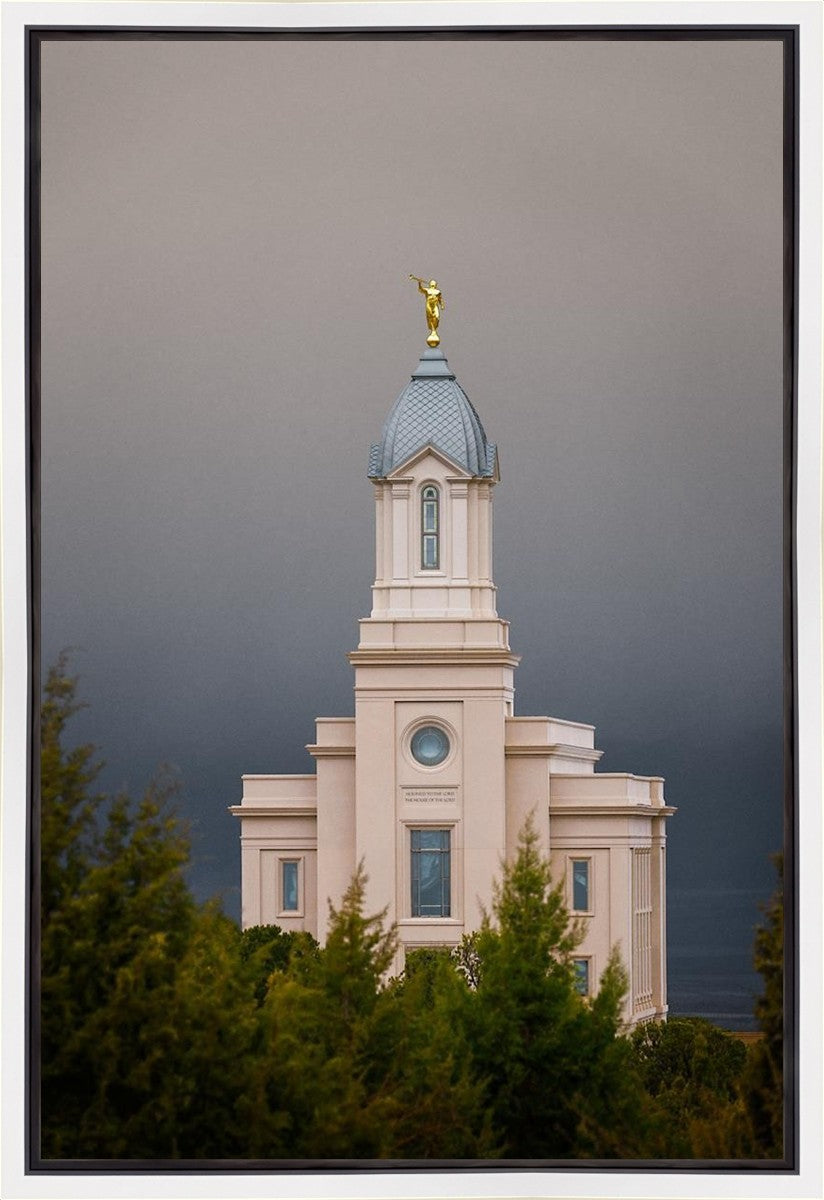 Cedar City Storm Clouds Gallery Wrap