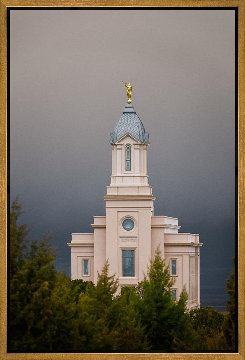 Cedar City Storm Clouds Gallery Wrap