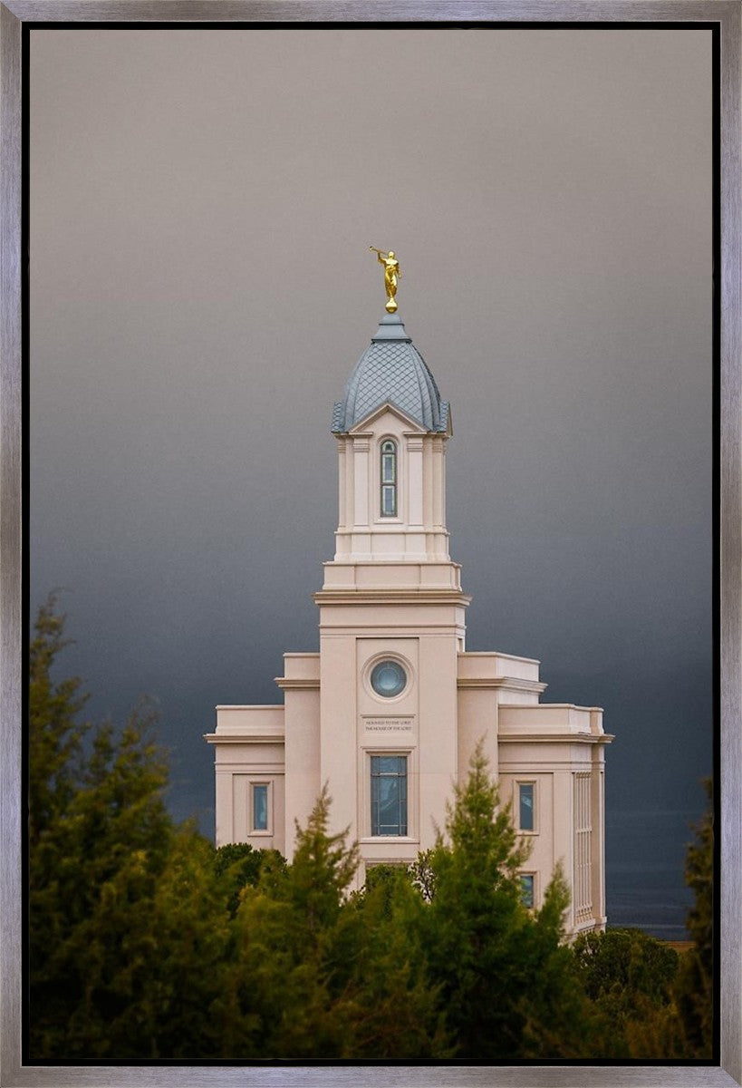 Cedar City Storm Clouds Gallery Wrap