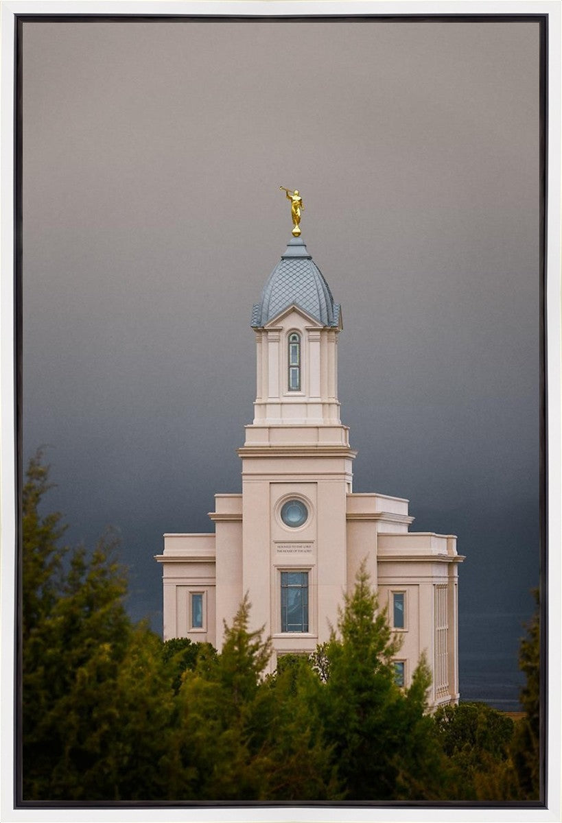 Cedar City Storm Clouds Gallery Wrap