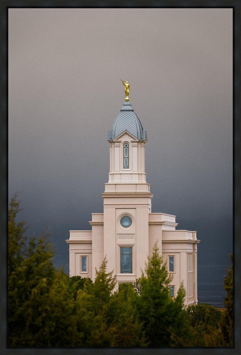 Cedar City Storm Clouds Gallery Wrap