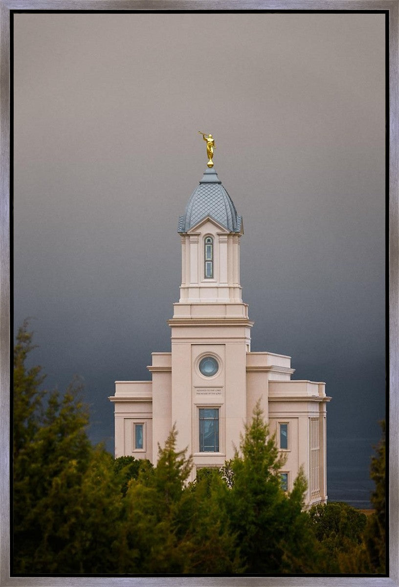 Cedar City Storm Clouds Gallery Wrap