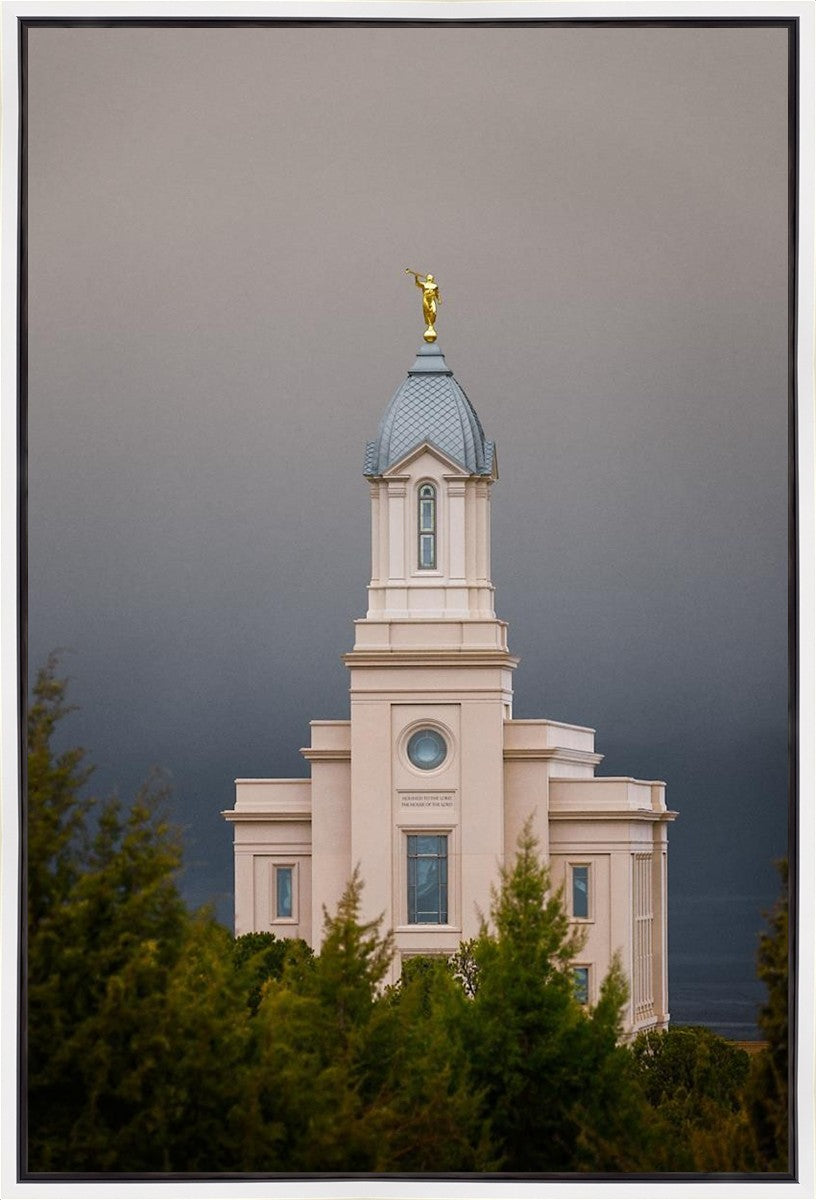 Cedar City Storm Clouds Gallery Wrap