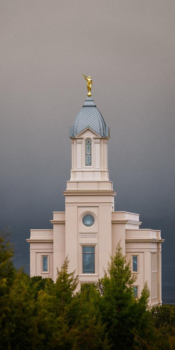 Cedar City Storm Clouds Gallery Wrap
