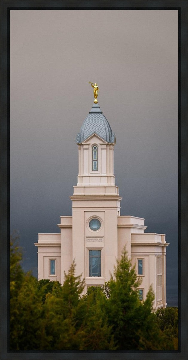 Cedar City Storm Clouds Gallery Wrap