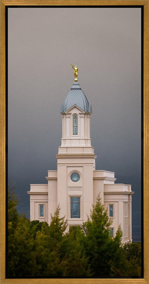 Cedar City Storm Clouds Gallery Wrap