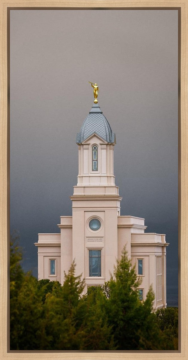 Cedar City Storm Clouds Gallery Wrap