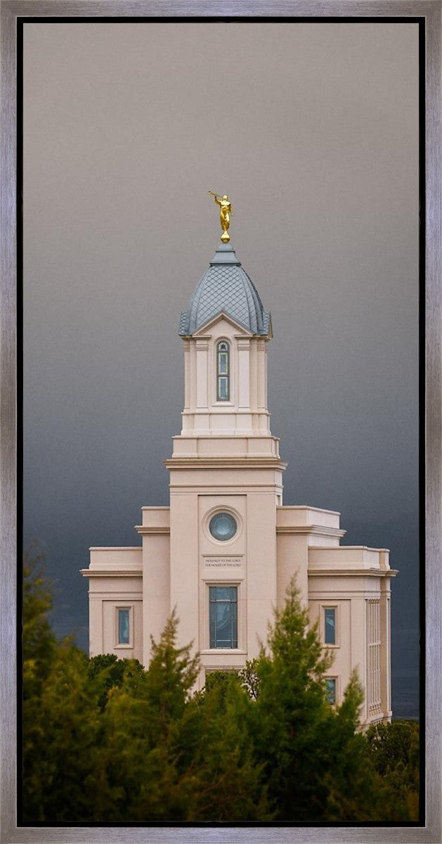 Cedar City Storm Clouds Gallery Wrap