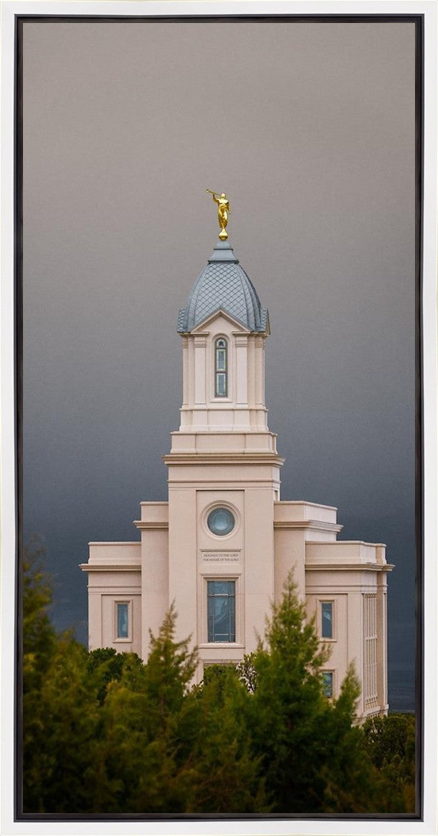 Cedar City Storm Clouds Gallery Wrap